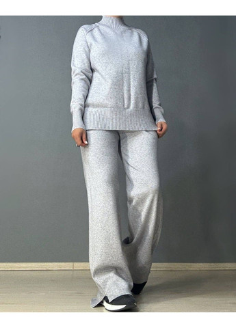 Костюм жіночий 6841-8636 светр з брюками палаццо оверсайз в’язаний Accorddream (358052236)