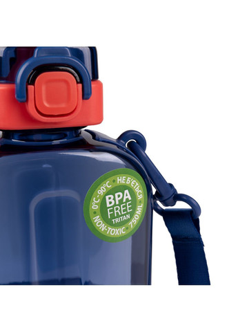 Пляшка-фляга Fusion 750 мл синя (708197) Yes (365824639)