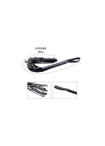 Набор аксессуаров БДСМ Secret Desires Black Kit (8 pcs) Alive (297587052)