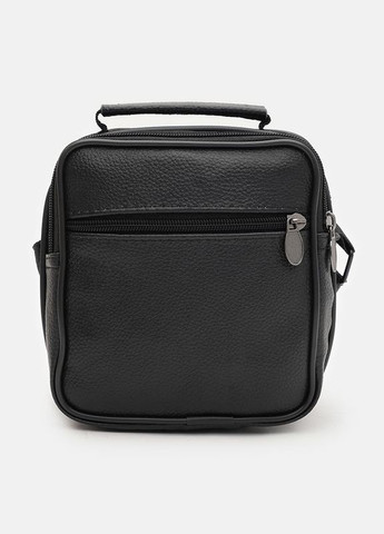 Чоловіча шкіряна сумка K16681-2bl-black Borsa Leather (322189939)