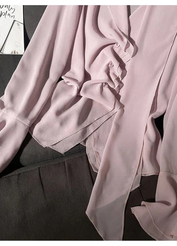 Розовая блуза SHEIN