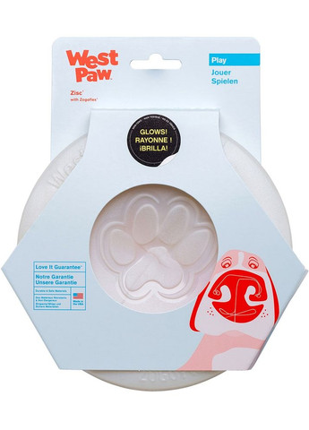 Іграшка для собак Zisc Small Glow ZG029GLO 17 см (747473738909) West Paw (329995072)