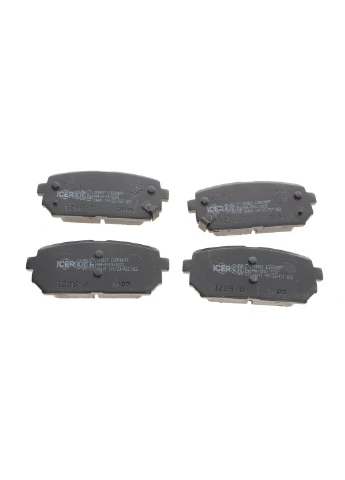Колодки тормозные (задние) Kia Carens III 06 181827 (opt-om) No Brand (339631195)