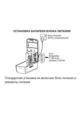 Дозатор безконтактний TSD-001-S (для рідкого мила) (ZX3249) Zerix (321184315)