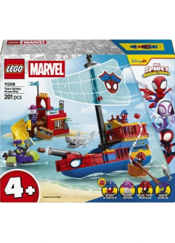 Конструктор Spidey Пиратский корабль команды Паука Lego (376826430)