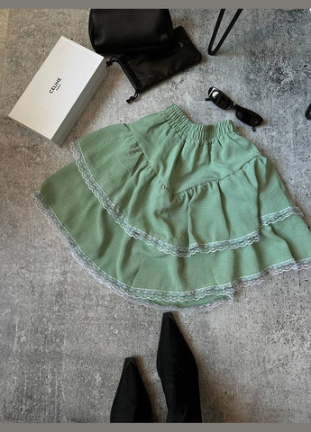 Жіноча стильна спідниця міні зефірка Україна (332621090)