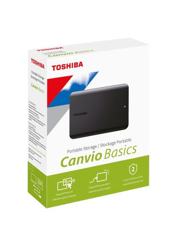 Наружный жесткий диск 2.5" 1TB (HDTB510EK3AA) Toshiba 2.5&quot; 1TB (370014580)