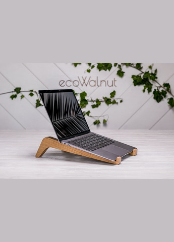 Подставка для ноутбука «Stand» Стильный органайзер под ноутбук на рабочий стол EcoWalnut (294052422)
