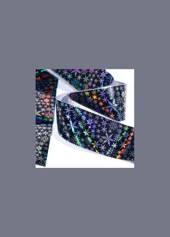 Фольгированный дизайн для ногтей новогодний, снежинки микс в ассортименте Global Fashion (299385699)