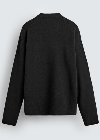 Чорний демісезонний светр Zara