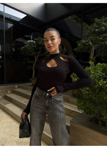 Лонгслів жіночий з вирізами Style Point (349454930)