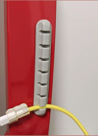 Тримач-органайзер для кабелів на 7 гнізд No Brand (336960796)