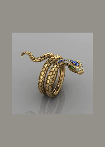 Кольцо серебристая змея домашнего очага и небесного огня изделие для людей с уникальным вкусом р регулируемый Fashion Jewelry (285110758)