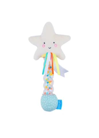 Брязкальце Зірочка комбіновані матеріали 5х29х14 см Taf Toys (393590149)