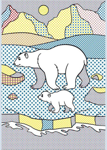 Книга дитяча "Чарівні водяні розмальовки. Арктика та Антарктика" Crystal Book (F00024615) No Brand (362426735)