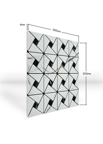 Самоклеюча PET мозаїка 300х300х4мм SW-00002447 Sticker Wall (353967695)