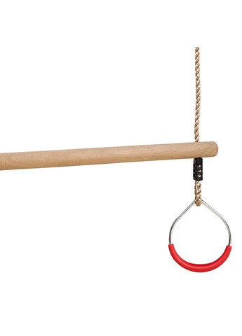 Деревянная трапеция с металлическими кольцами metal rings WCG (346530336)