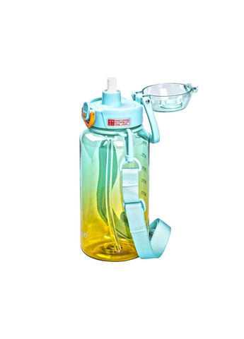 Пляшка для води 1 л пляшечка з мундштуком м'ятна HP-14-31M Jooki (358706241)