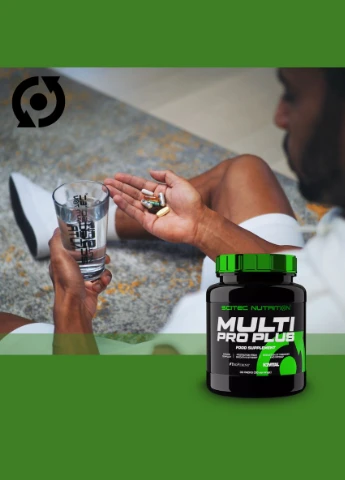 Витаминно-минеральный комплекс для спорта Multi Pro Plus 30 пакетов Scitec Nutrition (329445973)