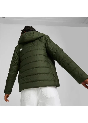 Зеленый Пуховик Puma