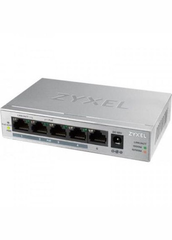 Комутатор мережевий GS1005HPEU0101F Zyxel gs1005hp-eu0101f (268146045)