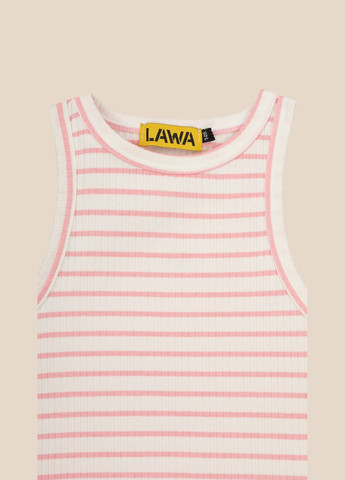 Майка с узором для девочки GBC02405 140 см Розово-молочный shop (2000999207075) LAWA (366016864)
