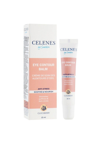 Celenes Антистресовий крем-бальзам для контуру очей з морошкою 15 мл — Крем, Швеція (298055305)