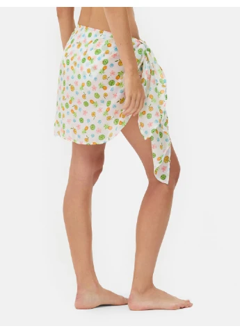 Спідниця літо,білий в кольорові візерунки, Primark (400307815)