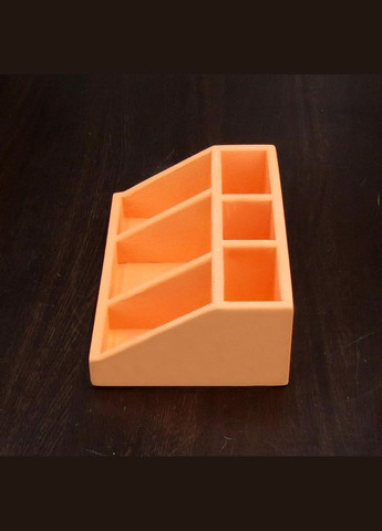 Органайзер настільний з дерева Лоренс грейпфрут (КНЦ-004254) No Brand (328228263)