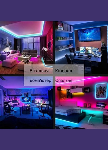 Лента светодиодная разноцветная DC5V USB 3Key-3M белая 3м No Brand (317254164)