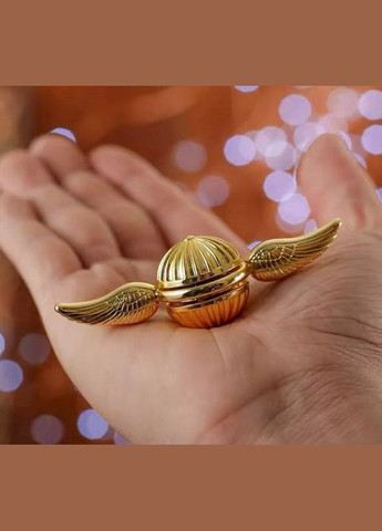 Игрушка антистресс спиннер Snitch Золотой (567) No Brand (339680052)