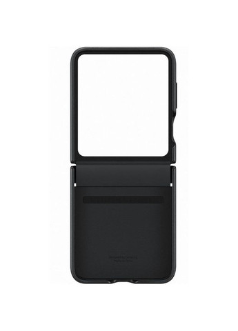 Чехол для Galaxy Flip 5 Flap ECO-Leather Case Black (EF-VF731PBEGUA) Samsung (322913312)