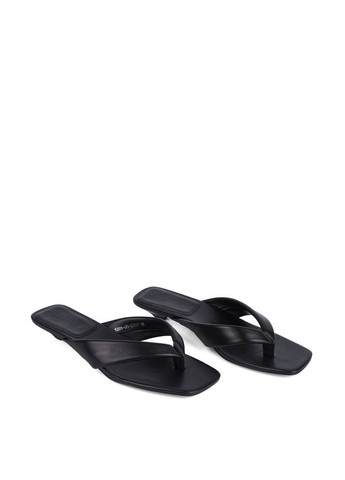 Жіночі Сабо 5295-05-M3501 Чорний Шкіра MIRATON (330179917)