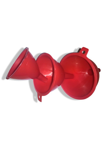 Лійки пластмасові великі набір 3шт 9.5/11/12.5см FROM FACTORY LEK2 (335397842)