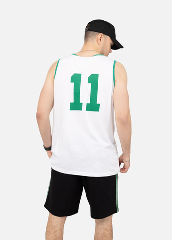 Мужская майка цвет белый ЦБ-00245608 Clang (295272771)