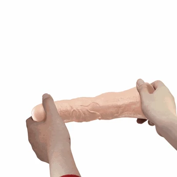 Подовжуюча насадка на член Extension Penis Sleeve 28 см Flesh Pretty Love (402299757)