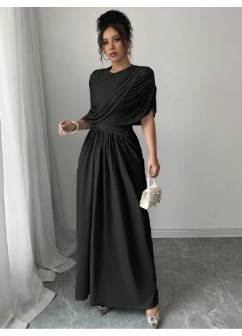 Чорна сукня SHEIN однотонна
