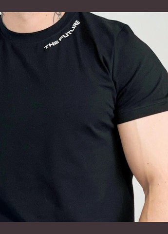 Черная футболка мужская hc (h001-8061-036-33) No Brand