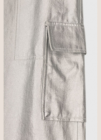 Серебряные демисезонные джинсы LocoLoco