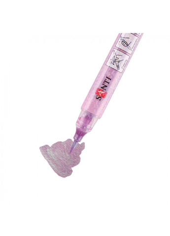 Маркер акварельный Glitter Brush 390767 Santi (364109539)