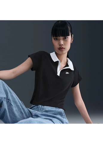 Поло женское Nsw Retro Polo Spd Black Nike - (365961391)