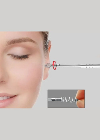 Багаторазові інструменти для чищення вух, 6 шт в кейсі No Brand (316462655)