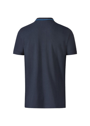 Темно-синяя футболка-футболка поло мужская для мужчин Livergy однотонная