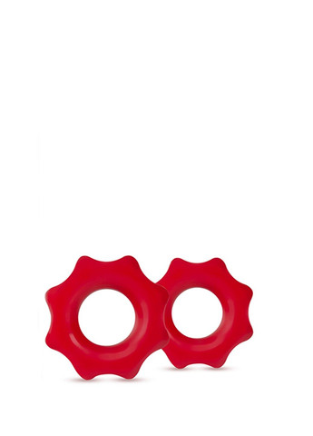 Набір ерекційних кілець STAY HARD Nutz RED, Червоний, Розмір посилки : 8,50 х 14,00 х 2,50 Blush (289375640)