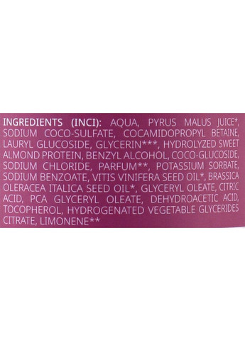 Шампунь для волосся Volumizing Shampoo Organic Grape Oil 500ml (1149915-12861528) Benecos (368619821)