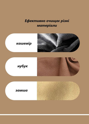 Щітка для делікатного догляду за замшею нубуком та кашеміром з гумовим ворсом у дерев'яній колодці No Brand (322594649)