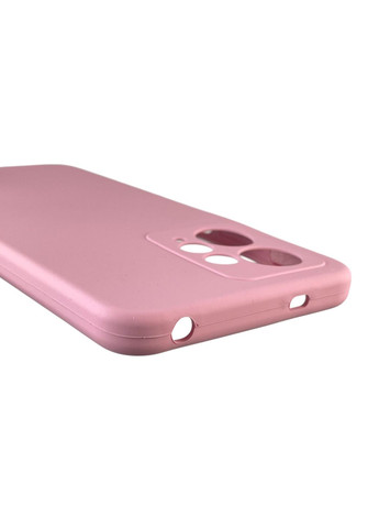 Чохол для Redmi Note 12 4G силіконовий з мікрофіброю нековзний на сяомі редмі нот 12 4г рожевий Xiaomi (366386193)