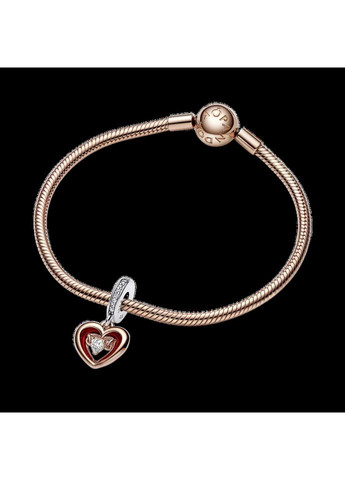 Серебряный шарм Пандора "Все любви ради" 782450C01 Kabluchka (355344050)