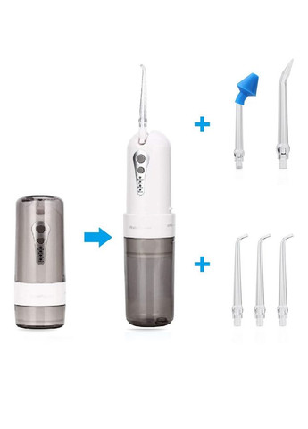 Іригатор портативний для догляду за ротовою порожниною AXSIS™ PR40V gray ORIGINAL (302395796)