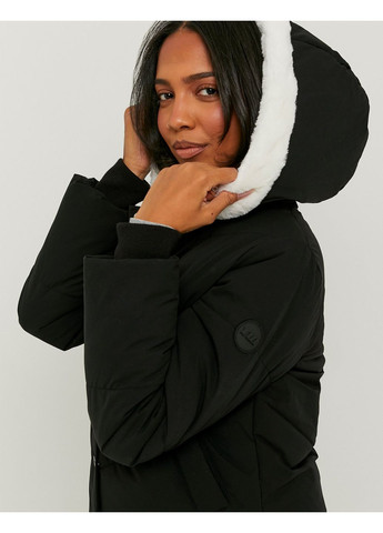 Чорна демісезонна куртка жіноча Tally Weijl